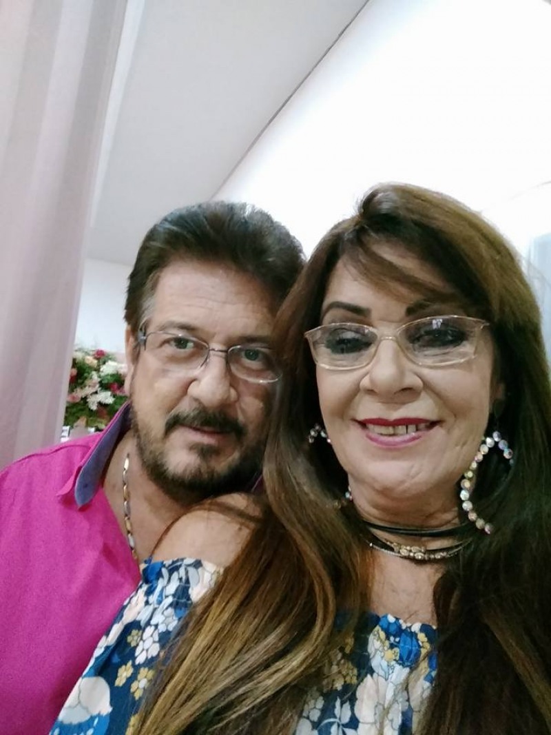 Jorge com esposa Vanda (Foto: Redes Sociais)