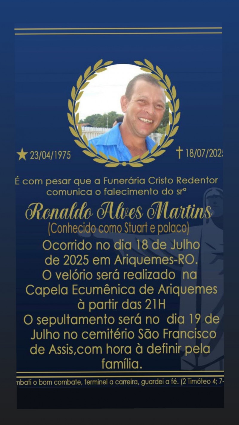 Nota pesar (Foto: Reprodução)
