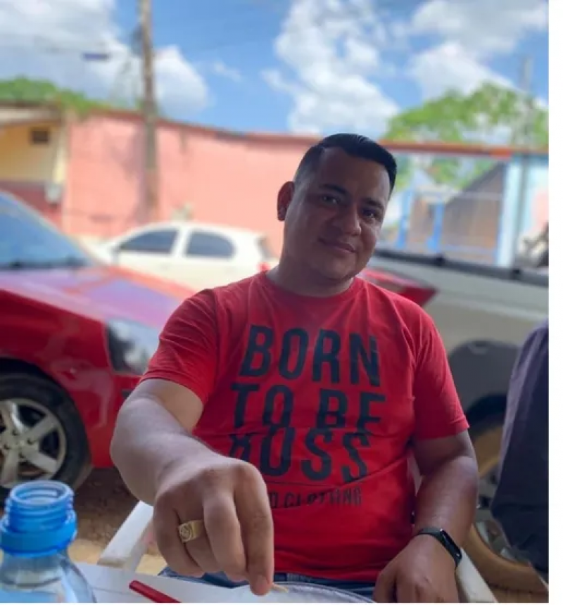 Thiago Gabriel Levino Amaral, militar suspeito de matar outro pm, em Porto Velho, Rond�\�nia (Foto: Reprodução)