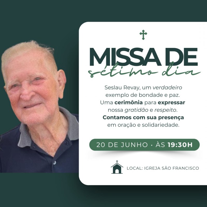 Missa Sétimo dia (Foto: Reprodução)