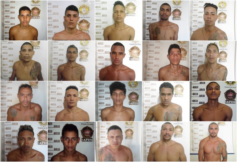 Vinte presos continuam foragidos do Complexo Penitenciário Francisco d\