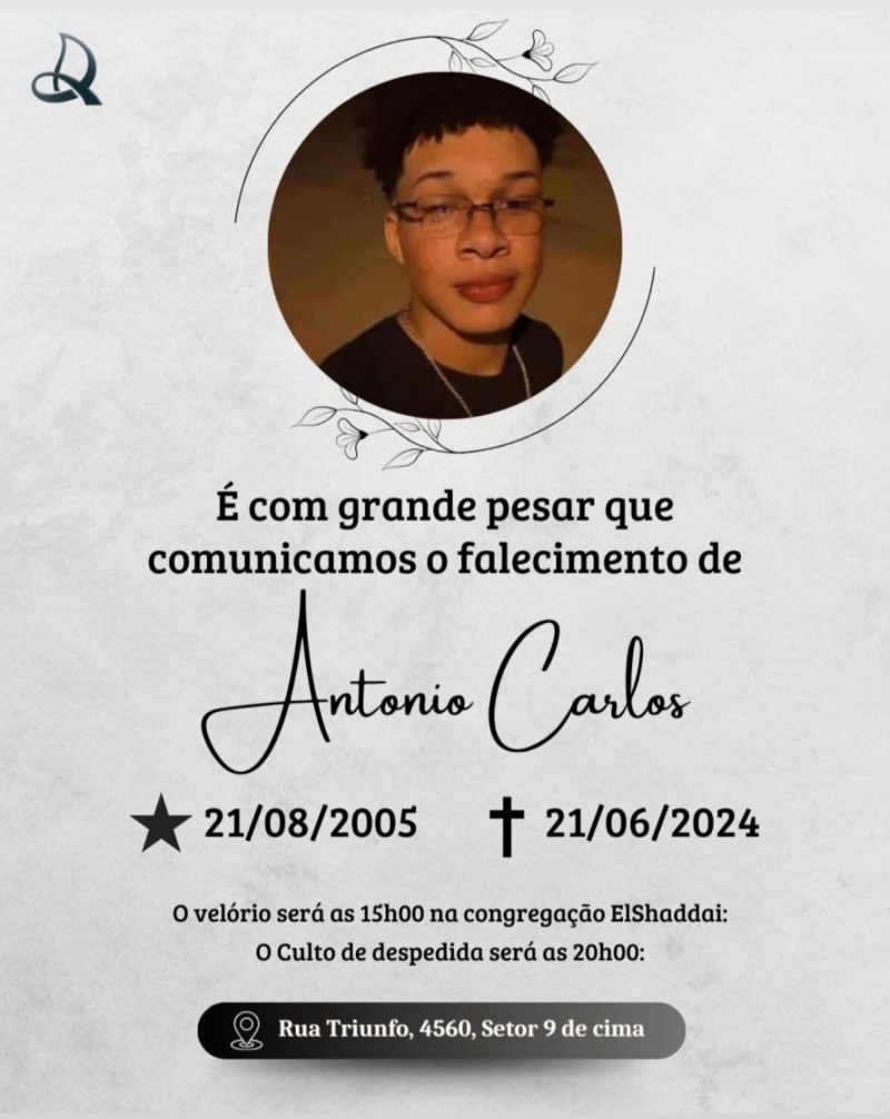 Nota pesar (Foto: ReproduÃ§Ã£o)