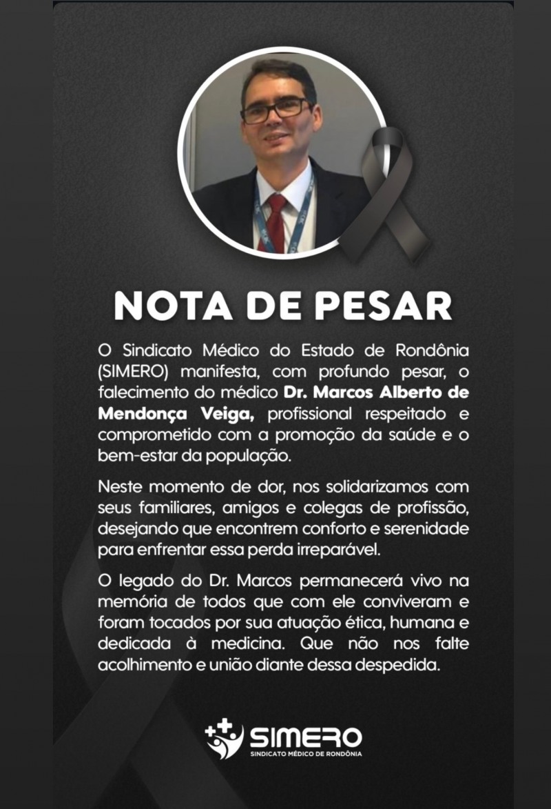 Nota pesar (Foto: Reprodução)