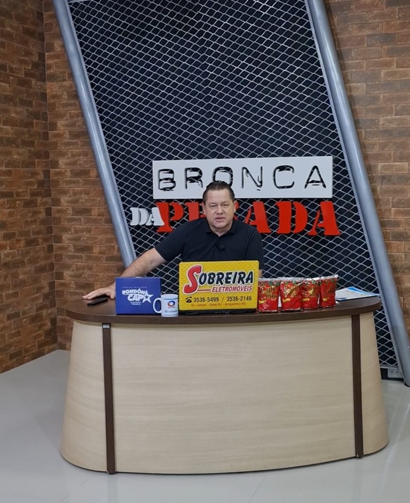 Apresentador Ricardo Schwantes (Foto: Reprodução)