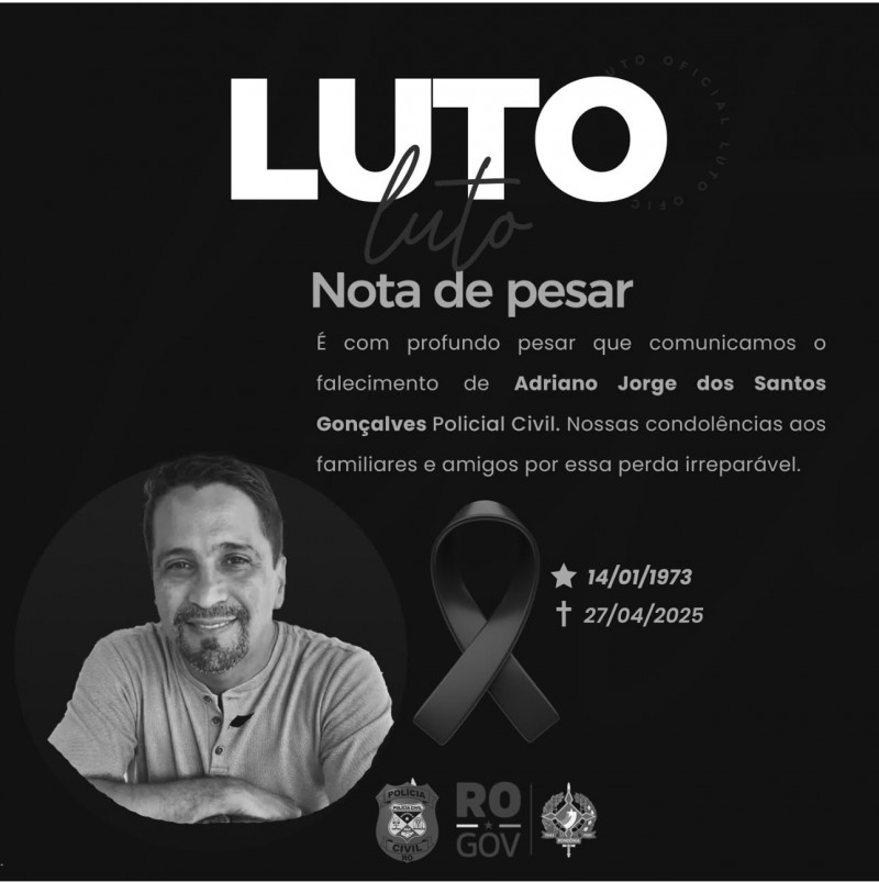 Nota pesar (Foto: Reprodução)