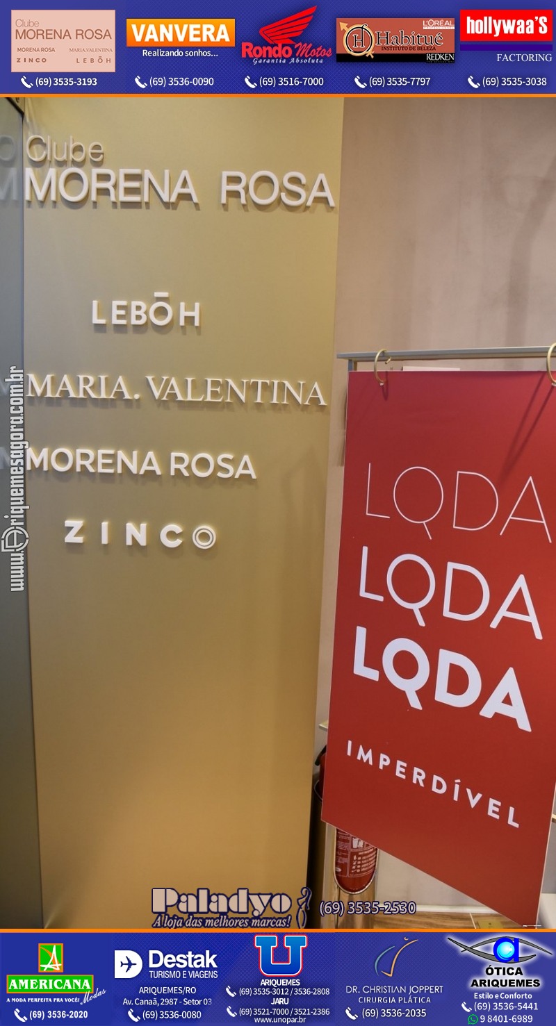 Coquetel LQDA CLUBE MORENA ROSA em Ariquemes