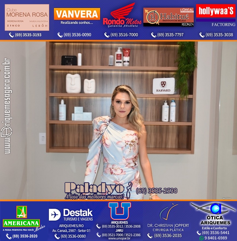 INAUGURA EM ARIQUEMES CLÍNICA DRA. KELLY RIGON PERUTTI – Um novo Conceito em Atendimento Médico Dermatológico