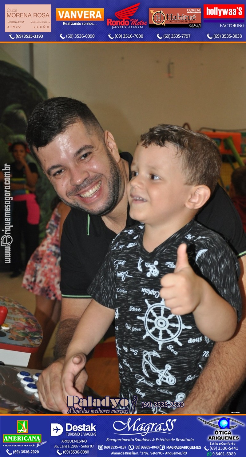 Aniversário 03 anos de Miguel Triches