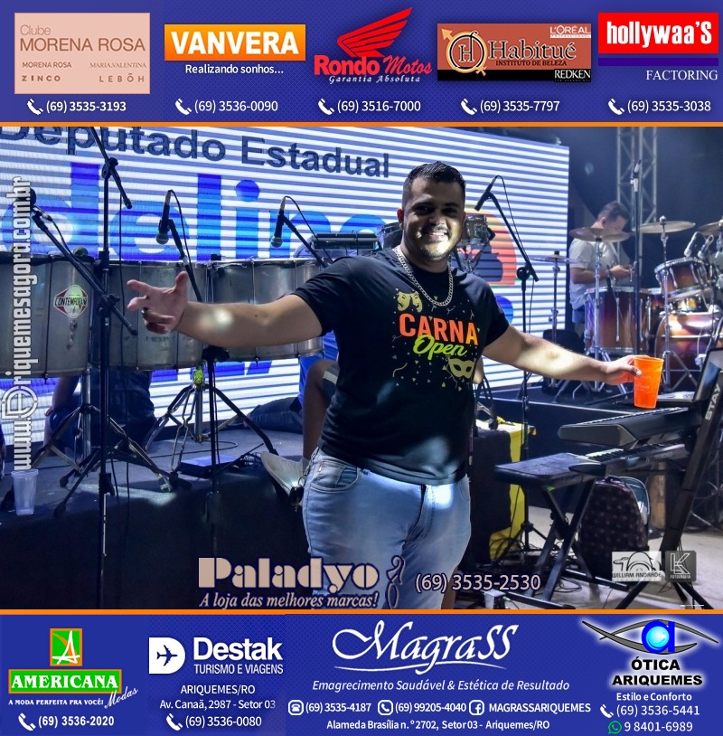 CARNA OPEN 2020 no Amazon Music Hall em Ariquemes - 1º Dia