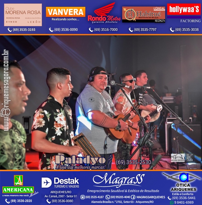 CARNA OPEN 2020 no Amazon Music Hall em Ariquemes - 1º Dia