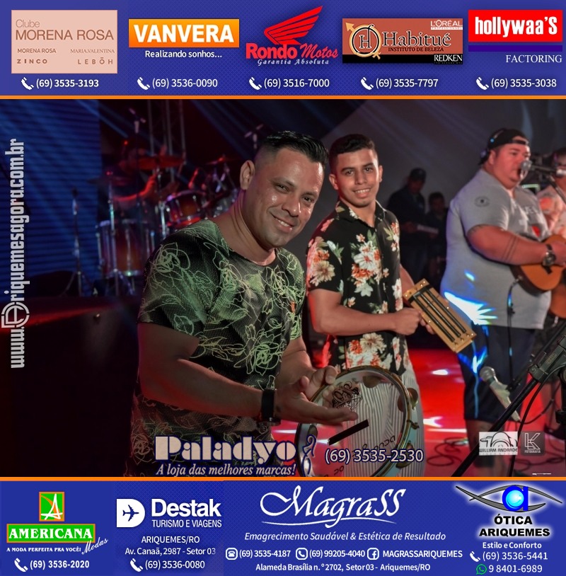 CARNA OPEN 2020 no Amazon Music Hall em Ariquemes - 1º Dia