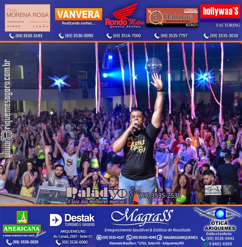 CARNA OPEN 2020 no Amazon Music Hall em Ariquemes - 1º Dia