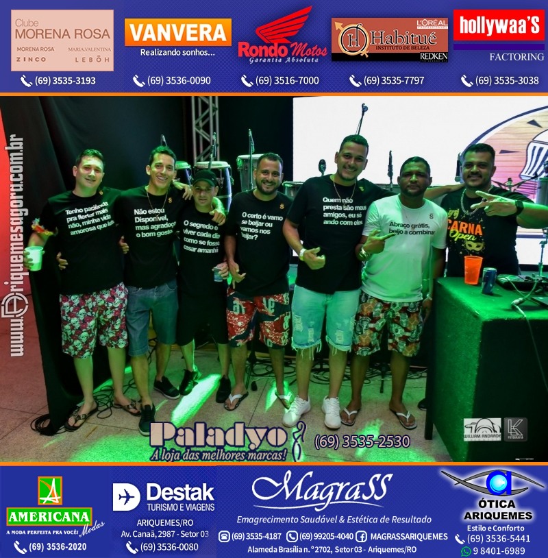 CARNA OPEN 2020 no Amazon Music Hall em Ariquemes - 1º Dia