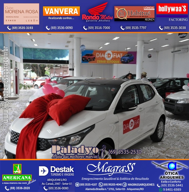 Dia “D” FIAT é para zerar o Estoque na GIMA VEÍCULOS Ariquemes Rondônia