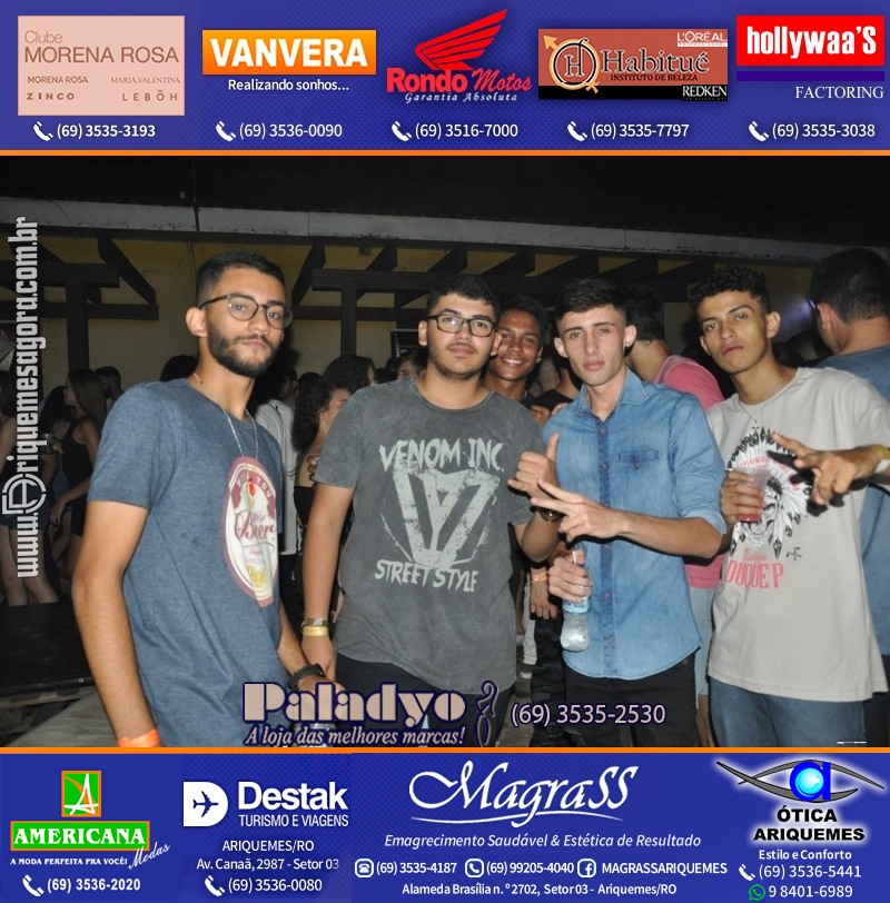#TBT da Baladinha da noite no Café com Rock