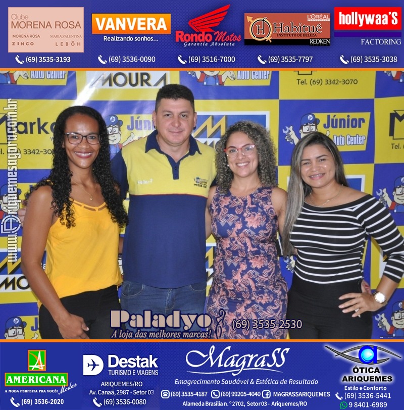 Aniversário oito anos da Júnior Auto Center Peças e Acessórios  na Av. Canaã