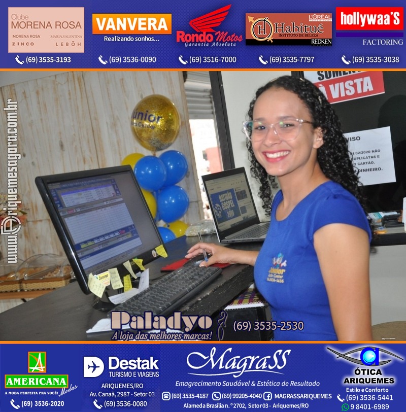Aniversário oito anos da Júnior Auto Center Peças e Acessórios  na Av. Canaã
