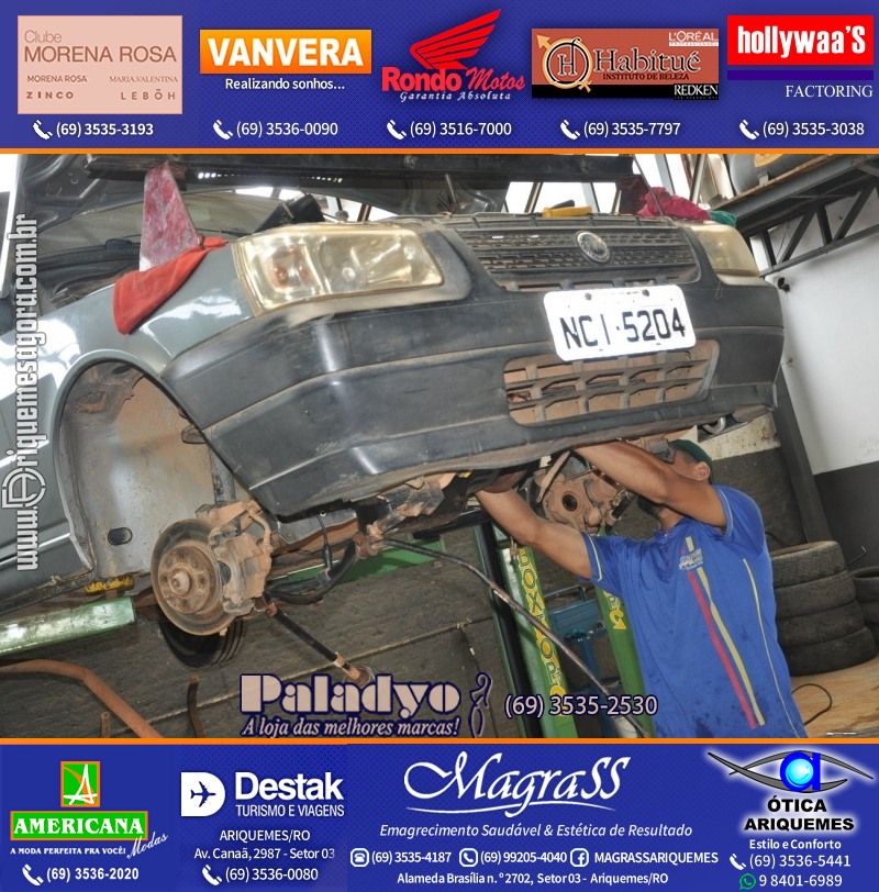 Aniversário oito anos da Júnior Auto Center Peças e Acessórios  na Av. Canaã