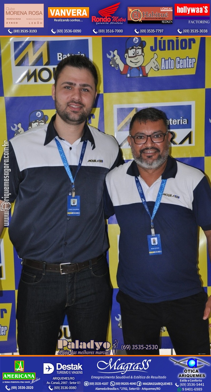 Aniversário oito anos da Júnior Auto Center Peças e Acessórios  na Av. Canaã