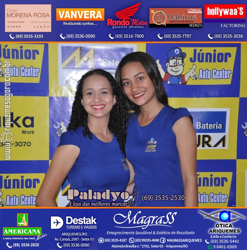 Aniversário oito anos da Júnior Auto Center Peças e Acessórios  na Av. Canaã