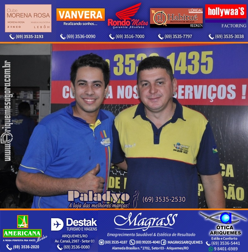 Aniversário oito anos da Júnior Auto Center Peças e Acessórios  na Av. Canaã