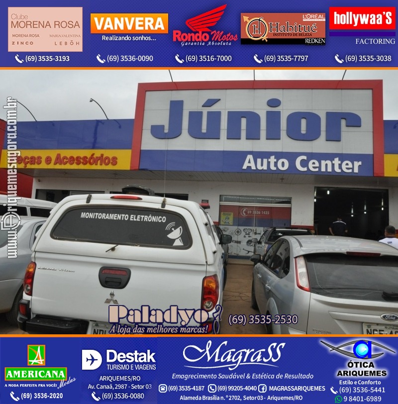 Aniversário oito anos da Júnior Auto Center Peças e Acessórios  na Av. Canaã