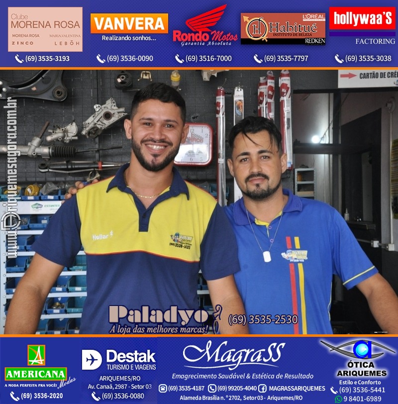 Aniversário oito anos da Júnior Auto Center Peças e Acessórios  na Av. Canaã