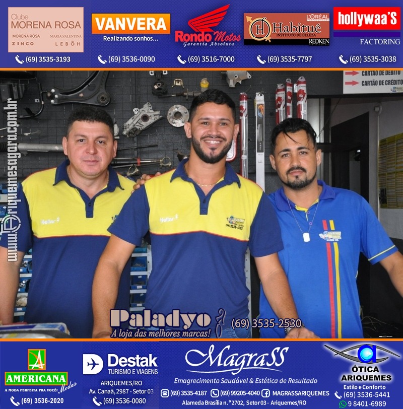 Aniversário oito anos da Júnior Auto Center Peças e Acessórios  na Av. Canaã