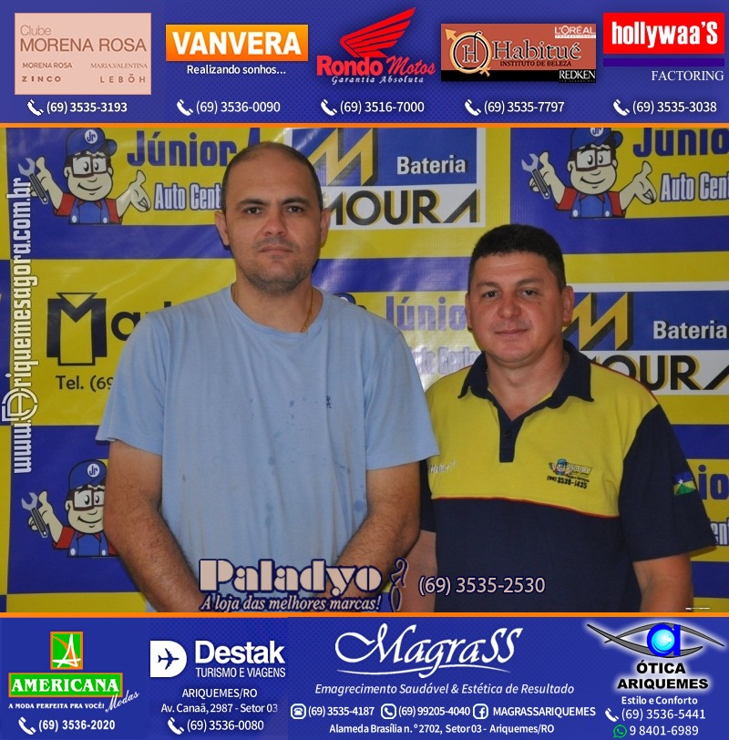 Aniversário oito anos da Júnior Auto Center Peças e Acessórios  na Av. Canaã