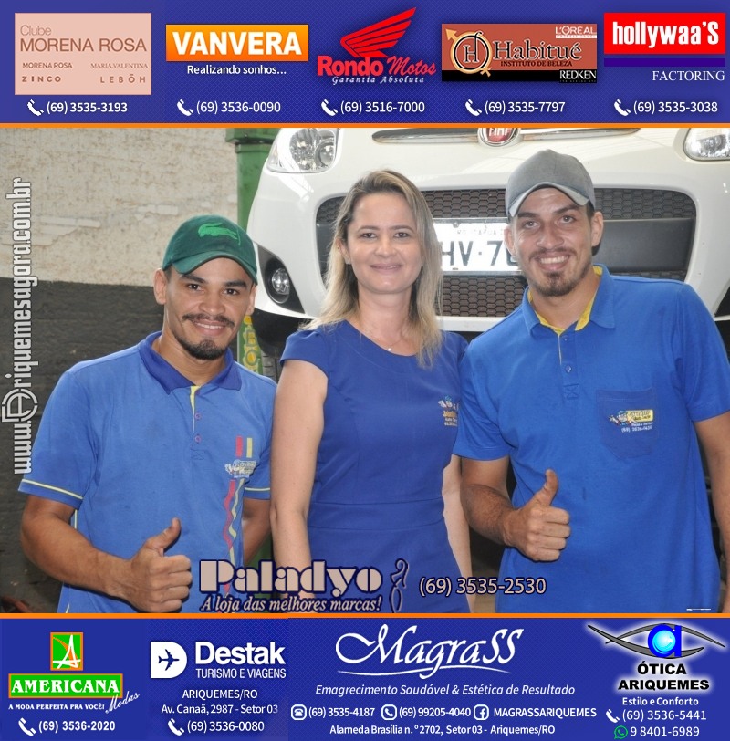 Aniversário oito anos da Júnior Auto Center Peças e Acessórios  na Av. Canaã