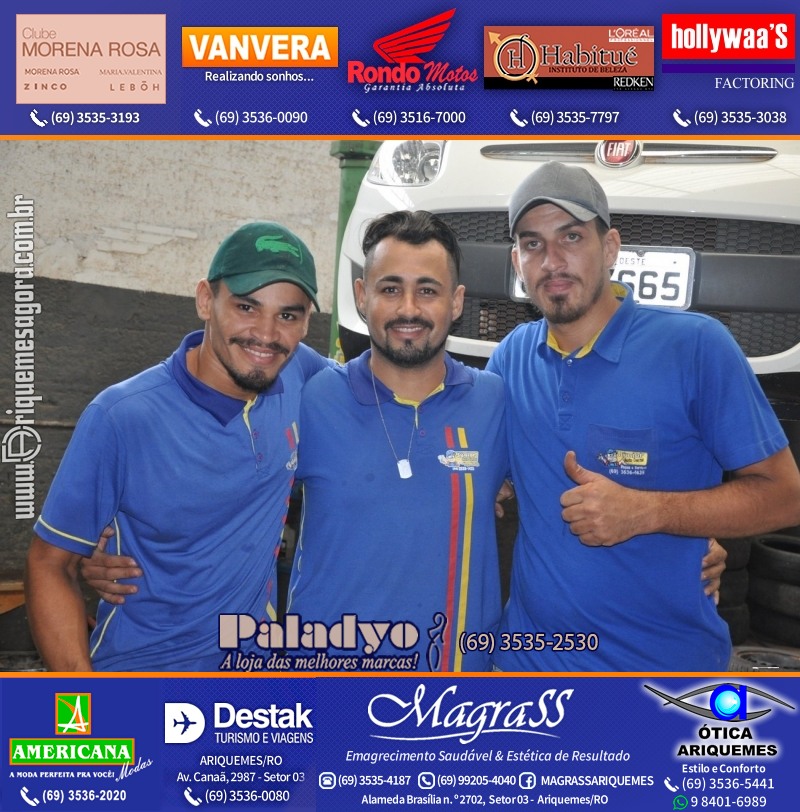 Aniversário oito anos da Júnior Auto Center Peças e Acessórios  na Av. Canaã
