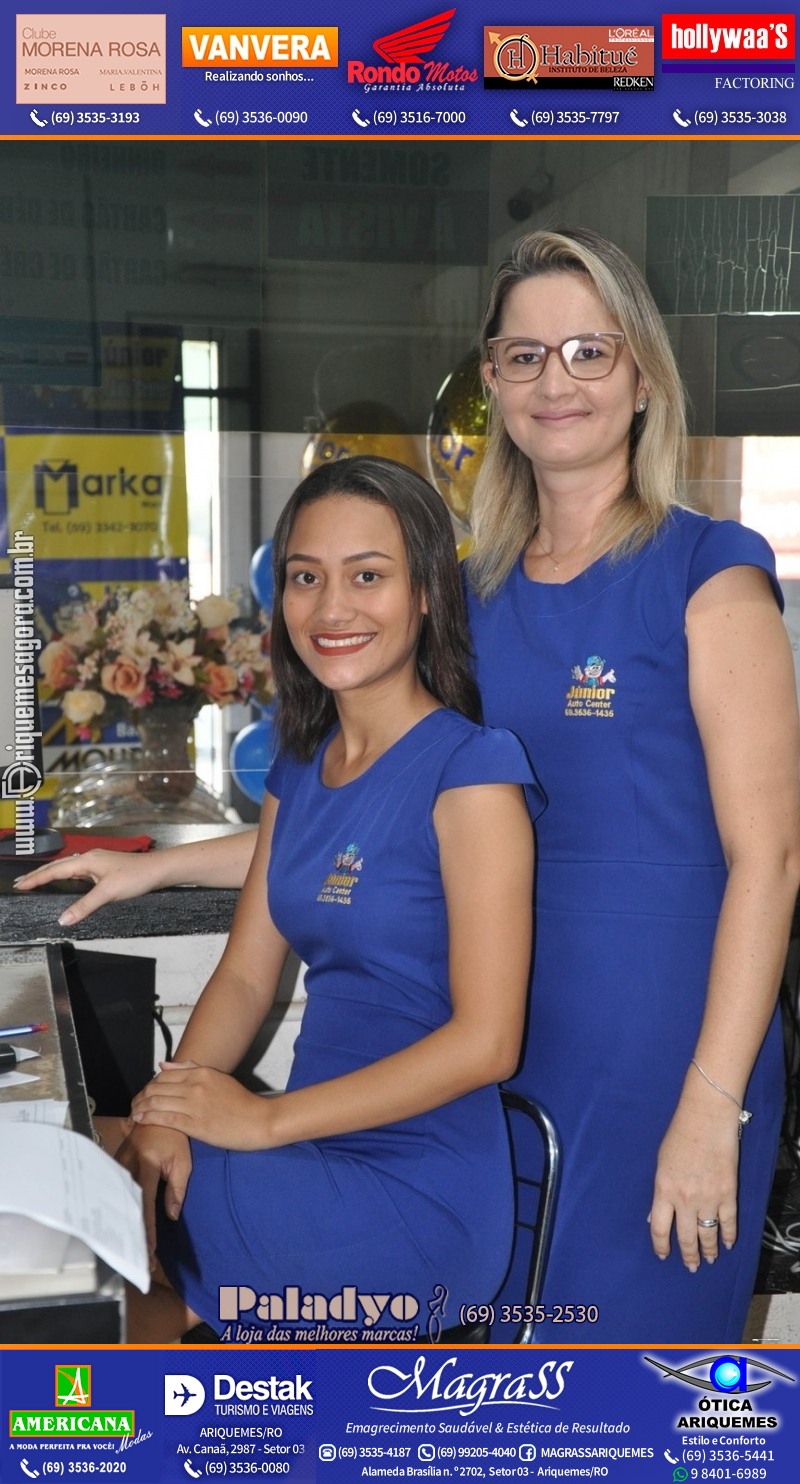 Aniversário oito anos da Júnior Auto Center Peças e Acessórios  na Av. Canaã