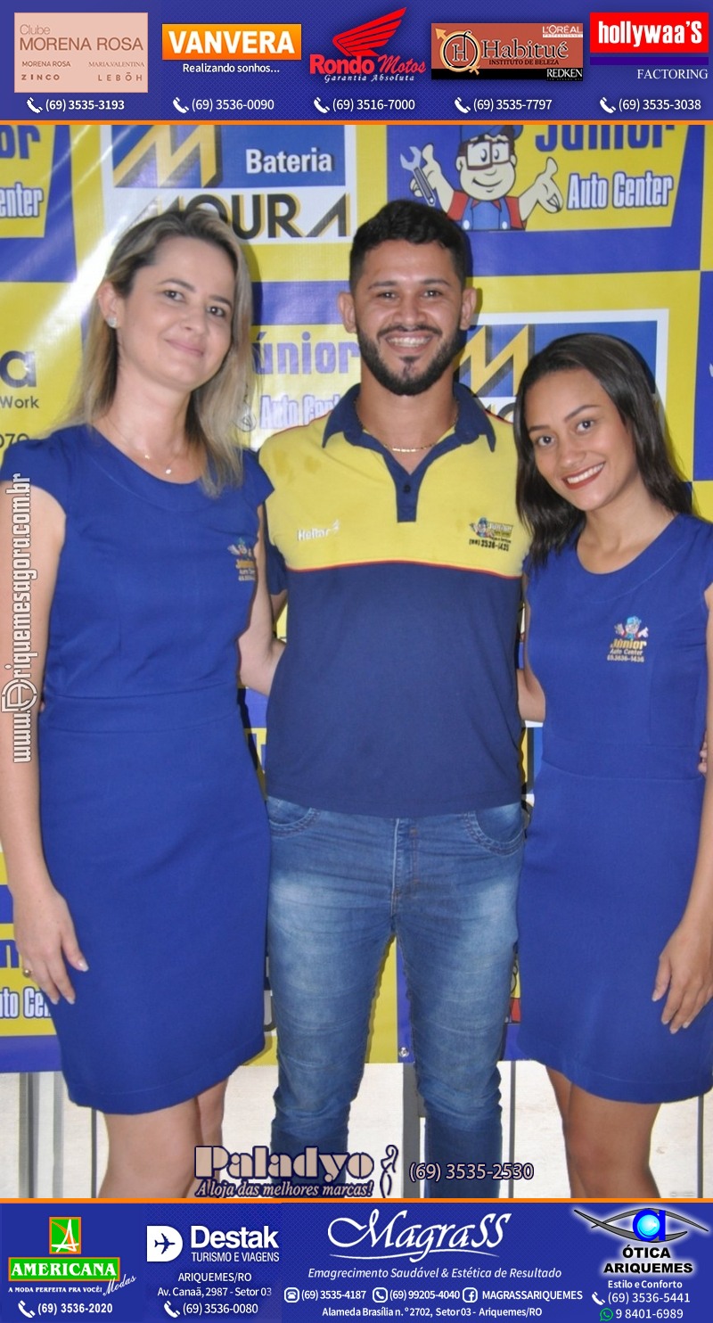 Aniversário oito anos da Júnior Auto Center Peças e Acessórios  na Av. Canaã
