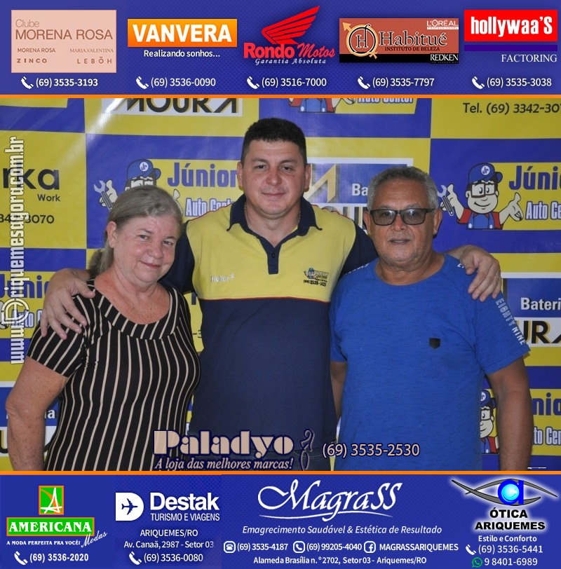 Aniversário oito anos da Júnior Auto Center Peças e Acessórios  na Av. Canaã