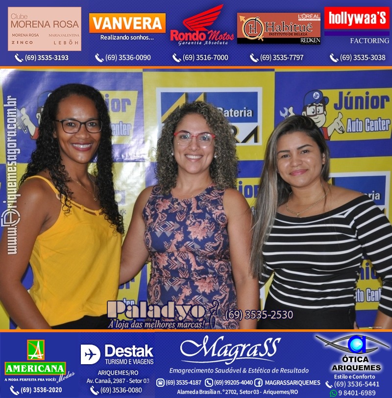 Aniversário oito anos da Júnior Auto Center Peças e Acessórios  na Av. Canaã