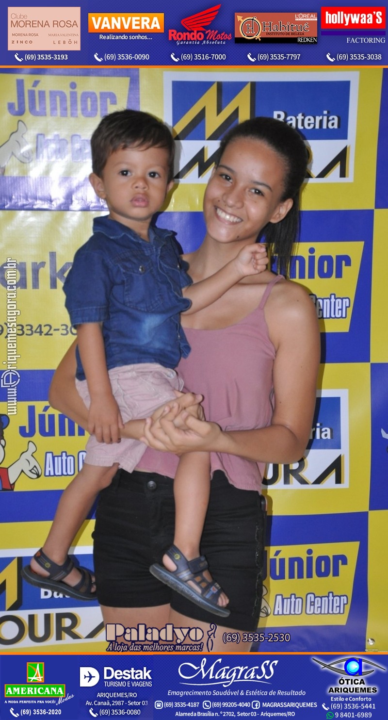 Aniversário oito anos da Júnior Auto Center Peças e Acessórios  na Av. Canaã