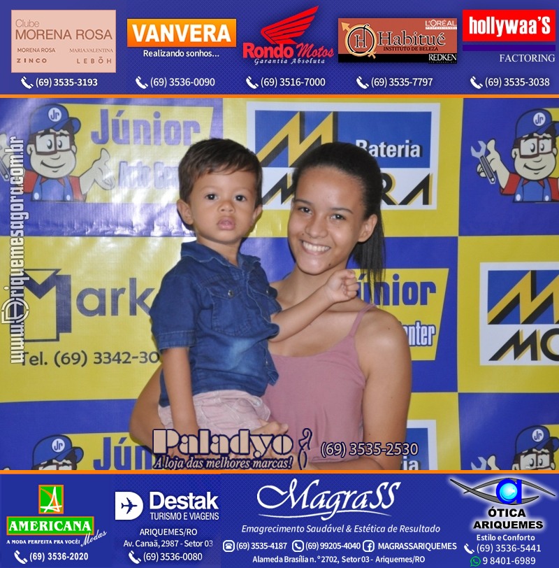 Aniversário oito anos da Júnior Auto Center Peças e Acessórios  na Av. Canaã