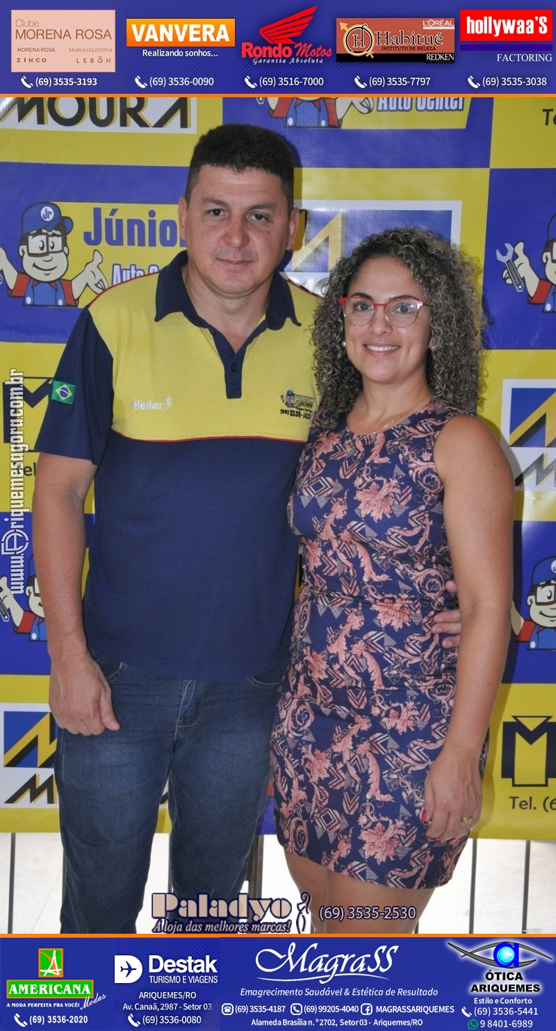 Aniversário oito anos da Júnior Auto Center Peças e Acessórios  na Av. Canaã