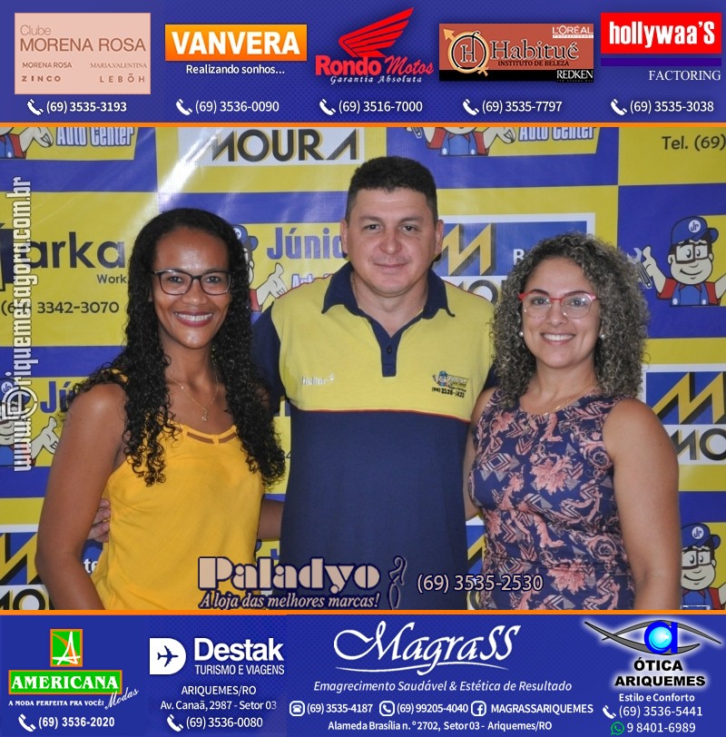 Aniversário oito anos da Júnior Auto Center Peças e Acessórios  na Av. Canaã