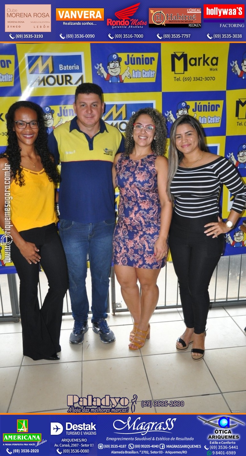 Aniversário oito anos da Júnior Auto Center Peças e Acessórios  na Av. Canaã