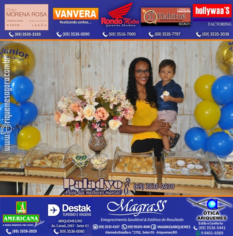 Aniversário oito anos da Júnior Auto Center Peças e Acessórios  na Av. Canaã