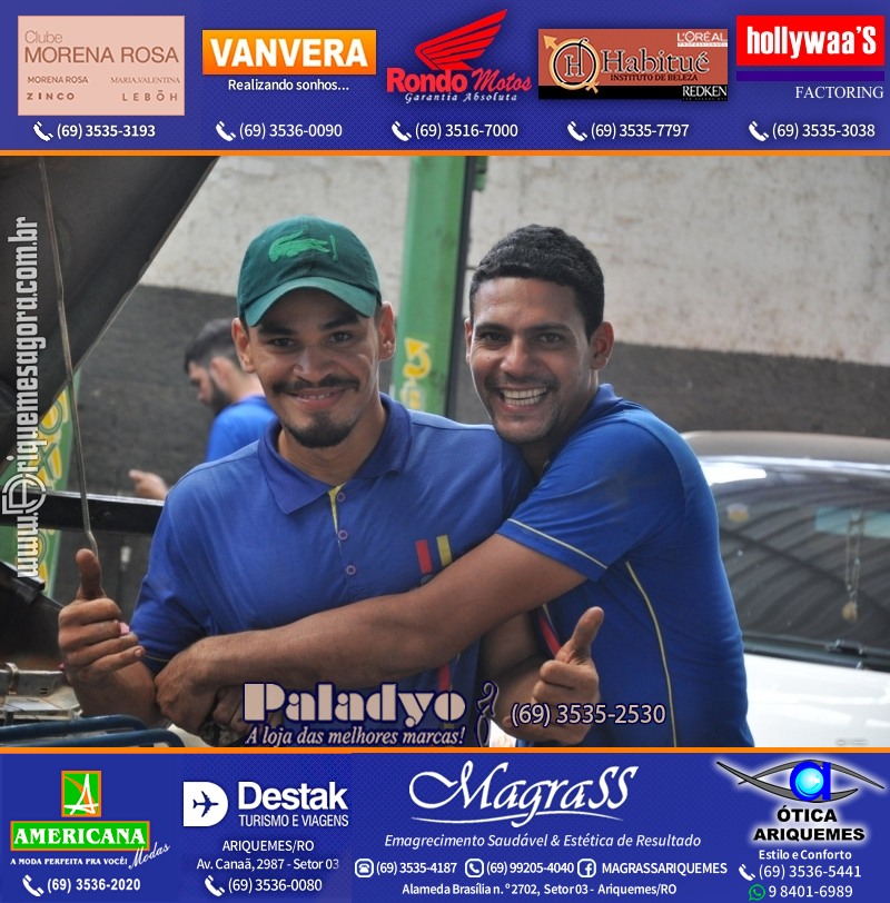 Aniversário oito anos da Júnior Auto Center Peças e Acessórios  na Av. Canaã