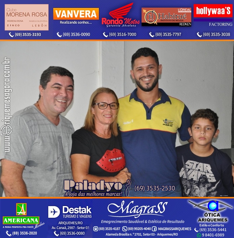 Aniversário oito anos da Júnior Auto Center Peças e Acessórios  na Av. Canaã