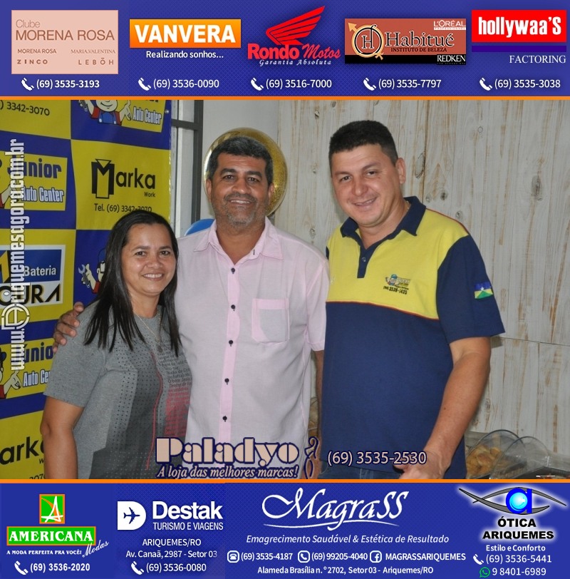 Aniversário oito anos da Júnior Auto Center Peças e Acessórios  na Av. Canaã