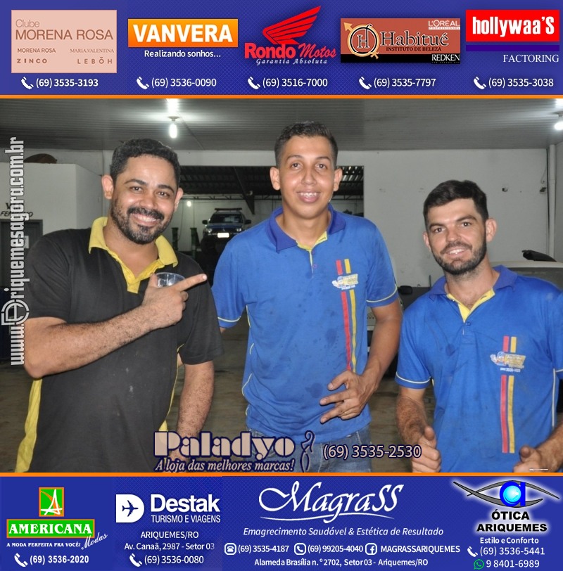 Aniversário oito anos da Júnior Auto Center Peças e Acessórios  na Av. Canaã