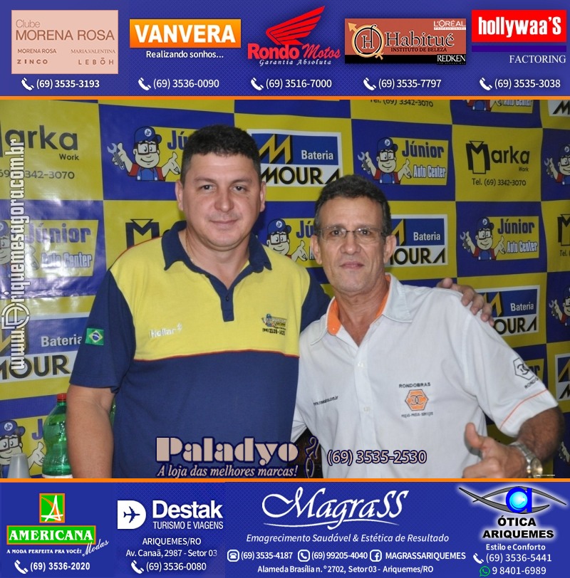 Aniversário oito anos da Júnior Auto Center Peças e Acessórios  na Av. Canaã