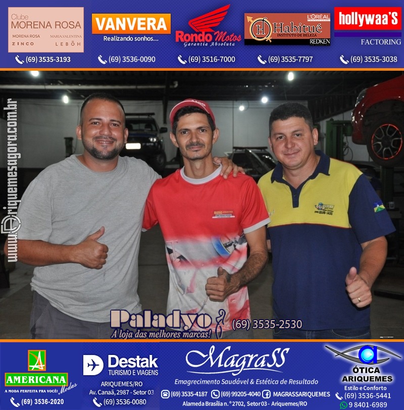 Aniversário oito anos da Júnior Auto Center Peças e Acessórios  na Av. Canaã