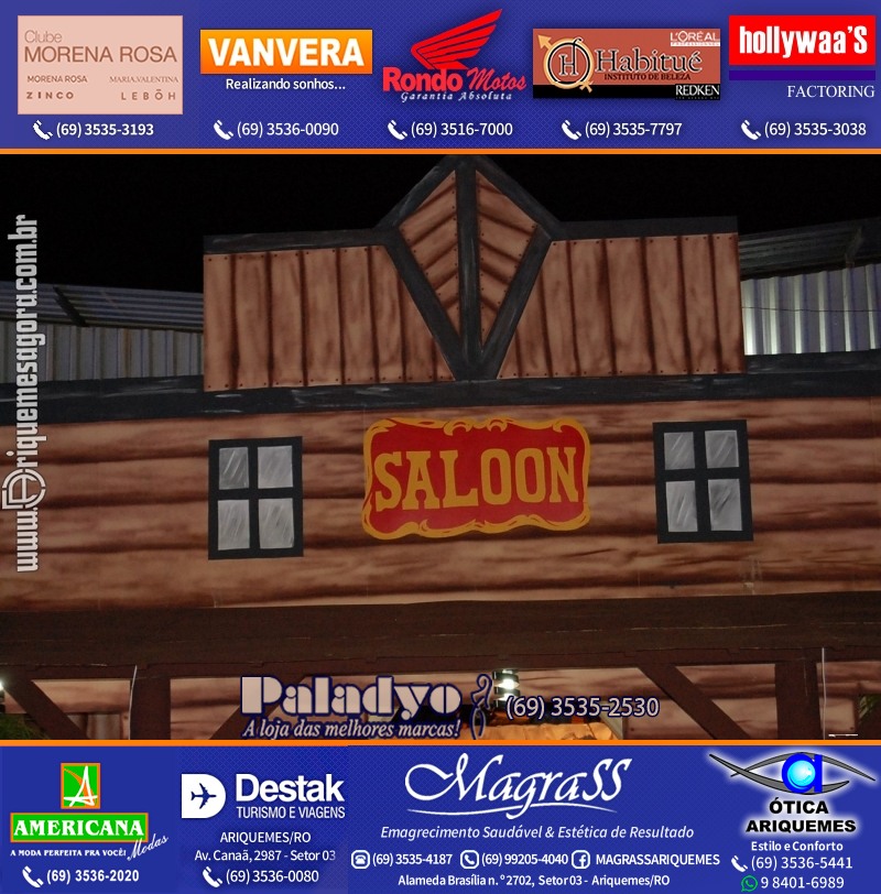 EXPOARI 2011 - VAMOS LEMBRAR do 22º Baile do Cowboy em Ariquemes?