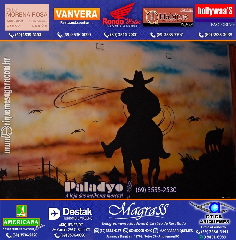 EXPOARI 2011 - VAMOS LEMBRAR do 22º Baile do Cowboy em Ariquemes?