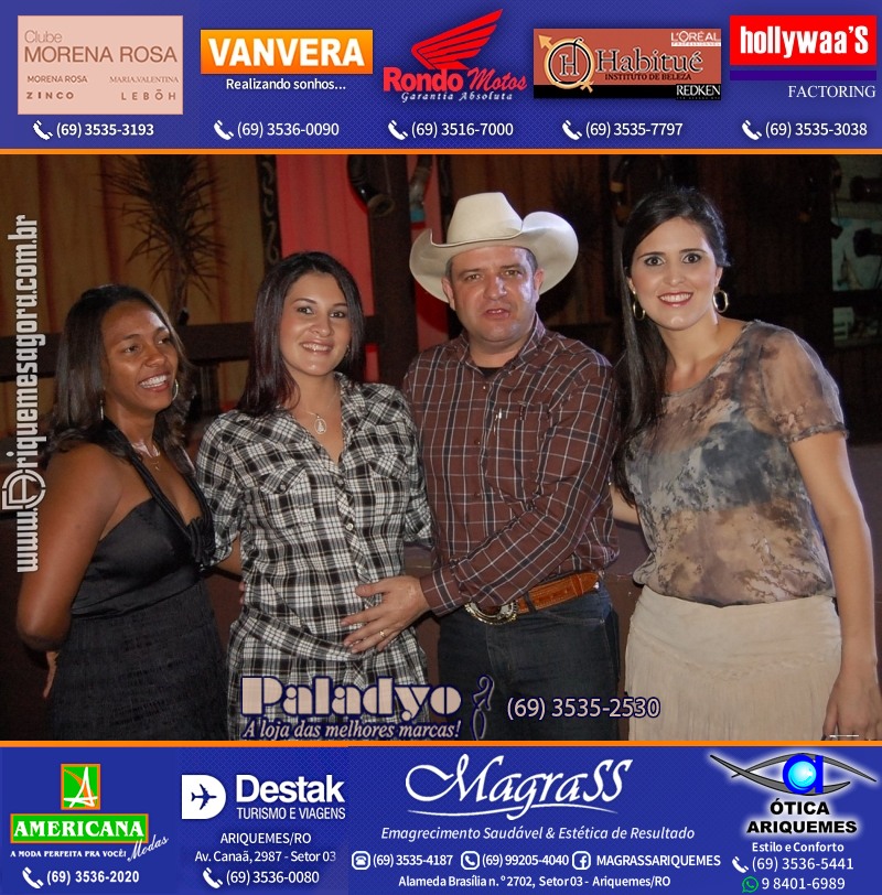 EXPOARI 2011 - VAMOS LEMBRAR do 22º Baile do Cowboy em Ariquemes?